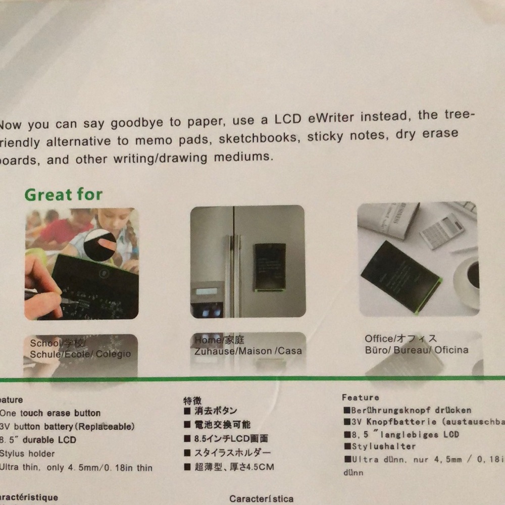 LCD Writing tablet - Picture 3 of 3